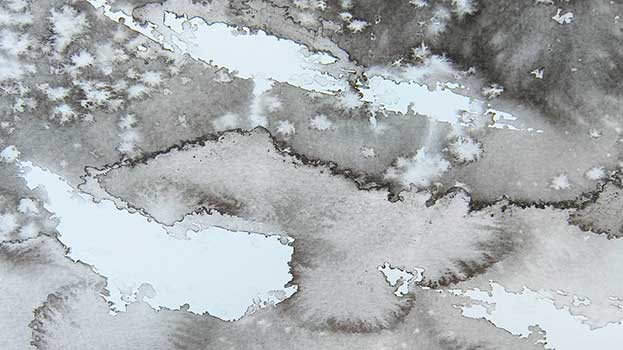 Walter Stach: Calanchi II, 2024. Detail