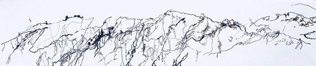 Walter Stach: Calanchi_f, 2025. Detail