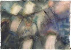 Walter Stach: Aquarell. 1970