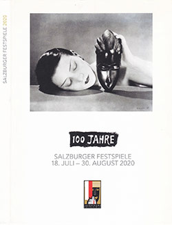 Salzburger Festspiele 2020: Cover Programm