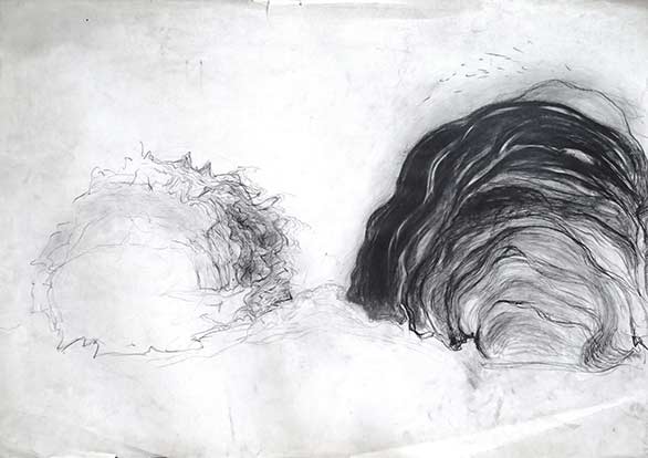 Walter Stach, Vorstudie zu „Die Symplegaden“. Um 1985