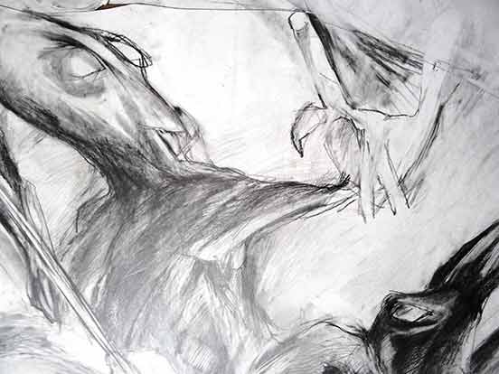 Walter Stach: Tympanon. 1970. Detail