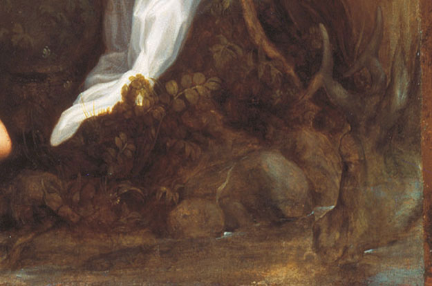 Correggio, Jupiter und Io (Detail)