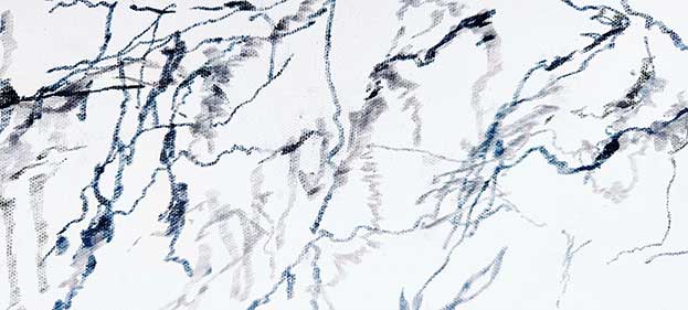 Walter Stach: Calanchi_d, 2025. Detail