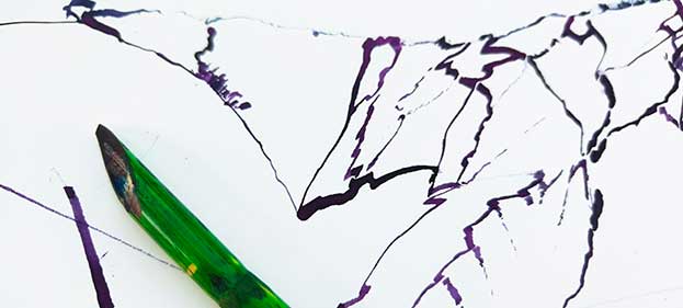 Walter Stach: Calanchi_e, 2025. Detail