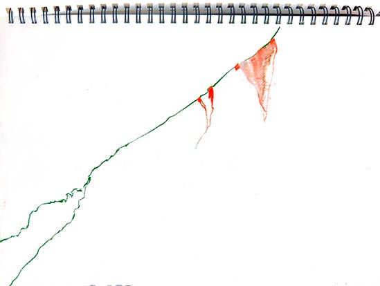 Walter Stach, Sketch on Calanchi, 2024