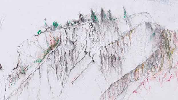 Walter Stach: Calanchi_c, 2024/2025. Detail