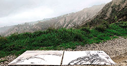 Walter Stach: Calanchi I + II, 2024