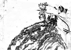 Walter Stach: Calanchi I, 2024