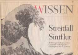 Streitfall Sintflut, DIE ZEIT, 11. März 1999