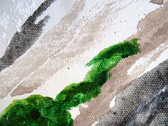 Walter Stach: Calanchi_f, 2025. Detail