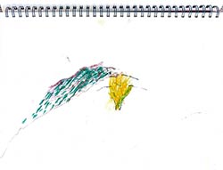 Walter Stach: Sketch on Calanchi, 2024