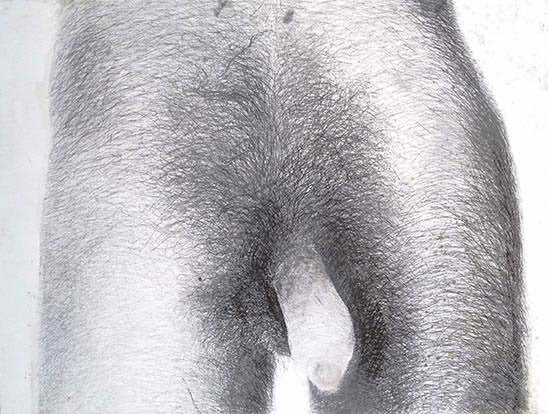 Walter Stach: Torso (Small Self-Portrait), undated (circa 1985)