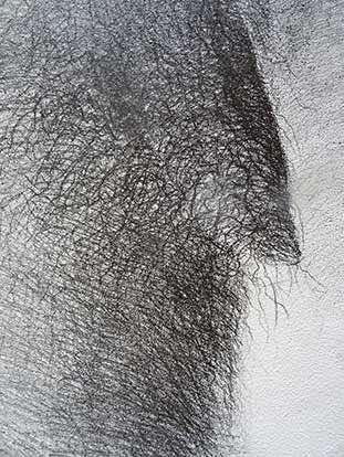 Walter Stach: Torso (Small Self-Portrait), undated (circa 1985). Detail