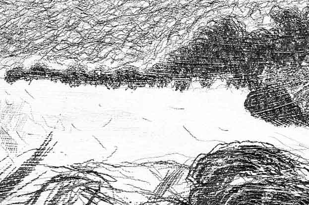 Landschaft ohne Namen / paesaggio senza nome, Ausschnitt