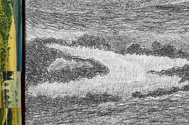 Landschaft ohne Namen / paesaggio senza nome, Ausschnitt