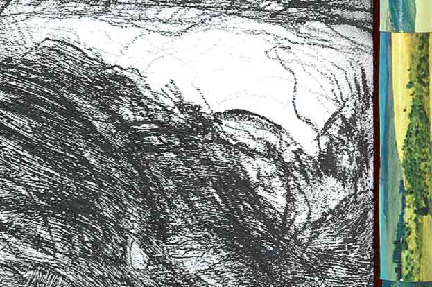 Landschaft ohne Namen / paesaggio senza nome, Ausschnitt