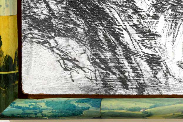 Landschaft ohne Namen / paesaggio senza nome, Ausschnitt