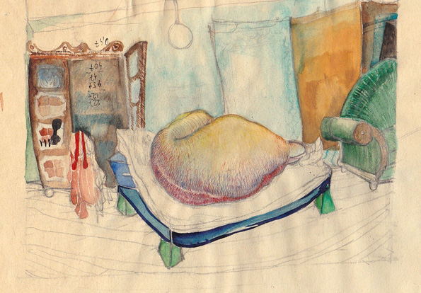 Walter Stach, Lotte (Study). 1969