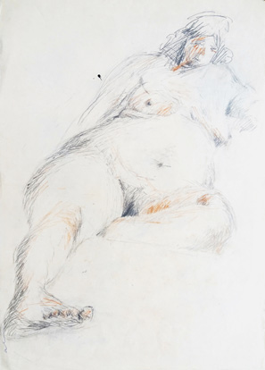 Walter Stach, Lotte (Study). 1969
