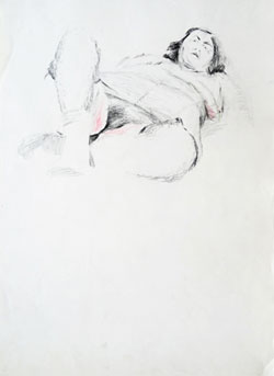 Walter Stach: Study on "Lotte". 1969