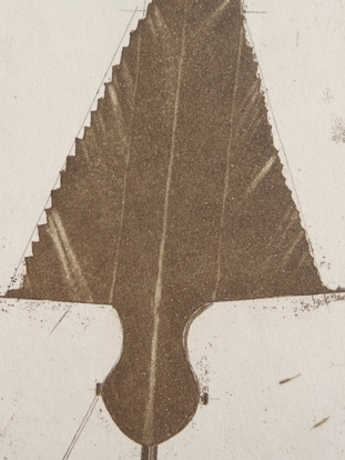 Walter Stach, Viktring, Detail. Um 1985