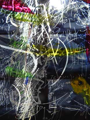 Walter Stach: for Jochen. 2016. Reworked x-ray. Detail